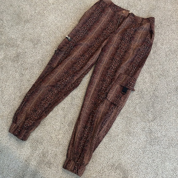 Nana Judy Matira Pant Tan Python - Picture 5 of 5